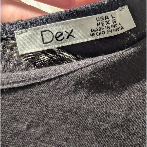 Dex Black Tank Top - Picture 4 of 5